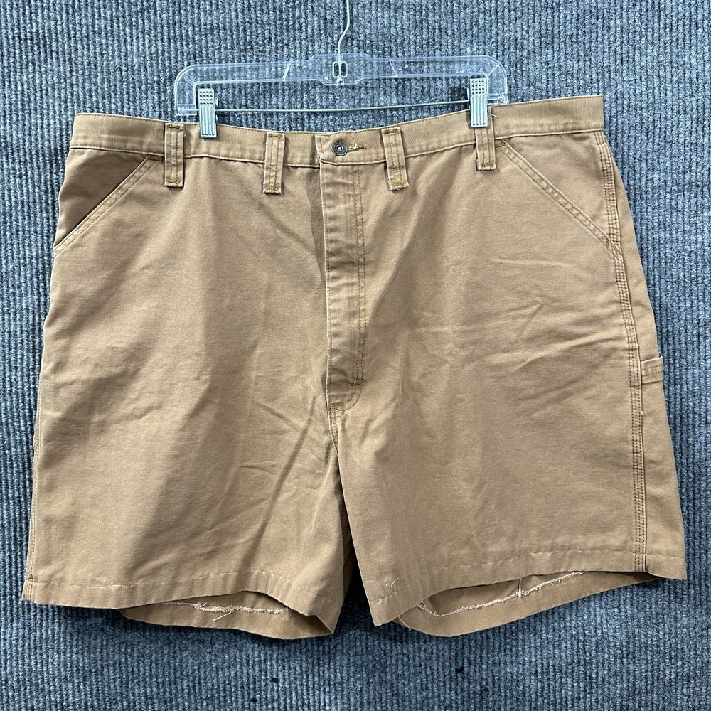 Wrangler Originals Mens Carpenter Shorts Size 46 Utility Cotton Blend‎ High Rise